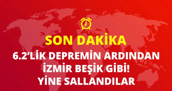 Ege Denizi'nde bir deprem daha!